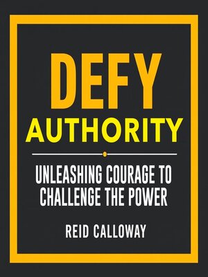 cover image of Defy Authority
